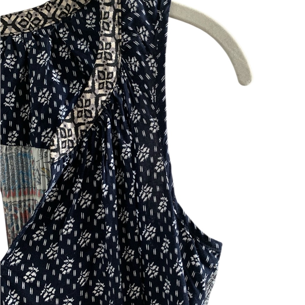 Anthropologie One September Navy Floral Tank - New - Picture 3 of 6
